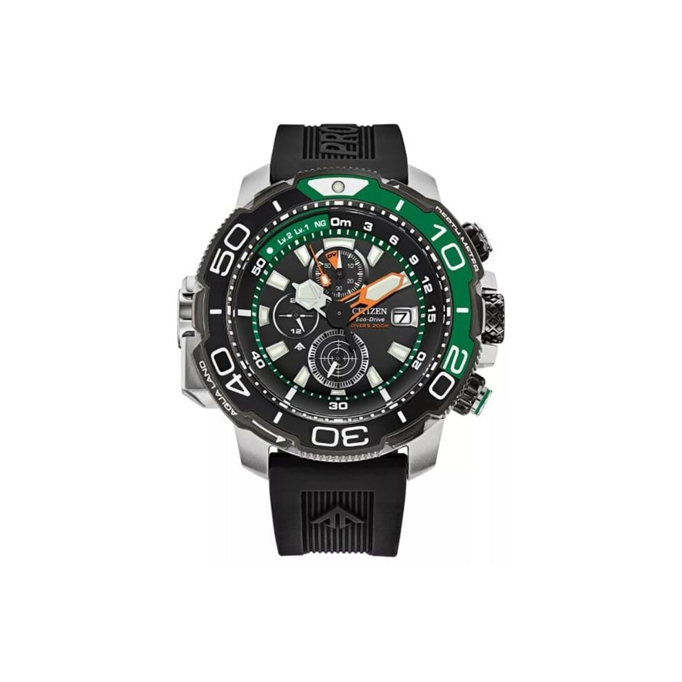 Citizen CC67735 Citizen Eco-Drive Promaster Aqualand Men&apos;s Dive Watch Watch 46mm BJ2168-01E