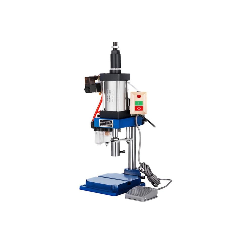 Vevor 200KGJTQYCC000001V1 Vertical Pneumatic Punch Press Machine 110V Mute Operation 16 mm Die Hole