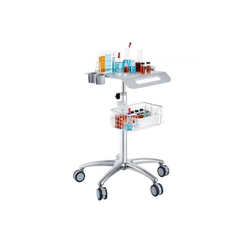 Vevor Sysstcbsllh51bazyv0 26.77-42.91 In. Salon Cart With Wheels