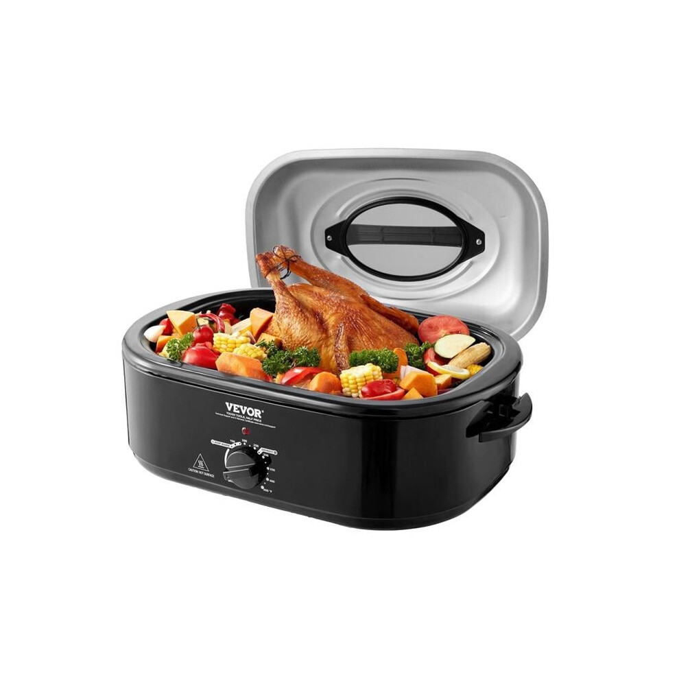 Vevor KJL24QTHSJSBSHZIWV1 24 qt. Electric Roaster Oven, Black