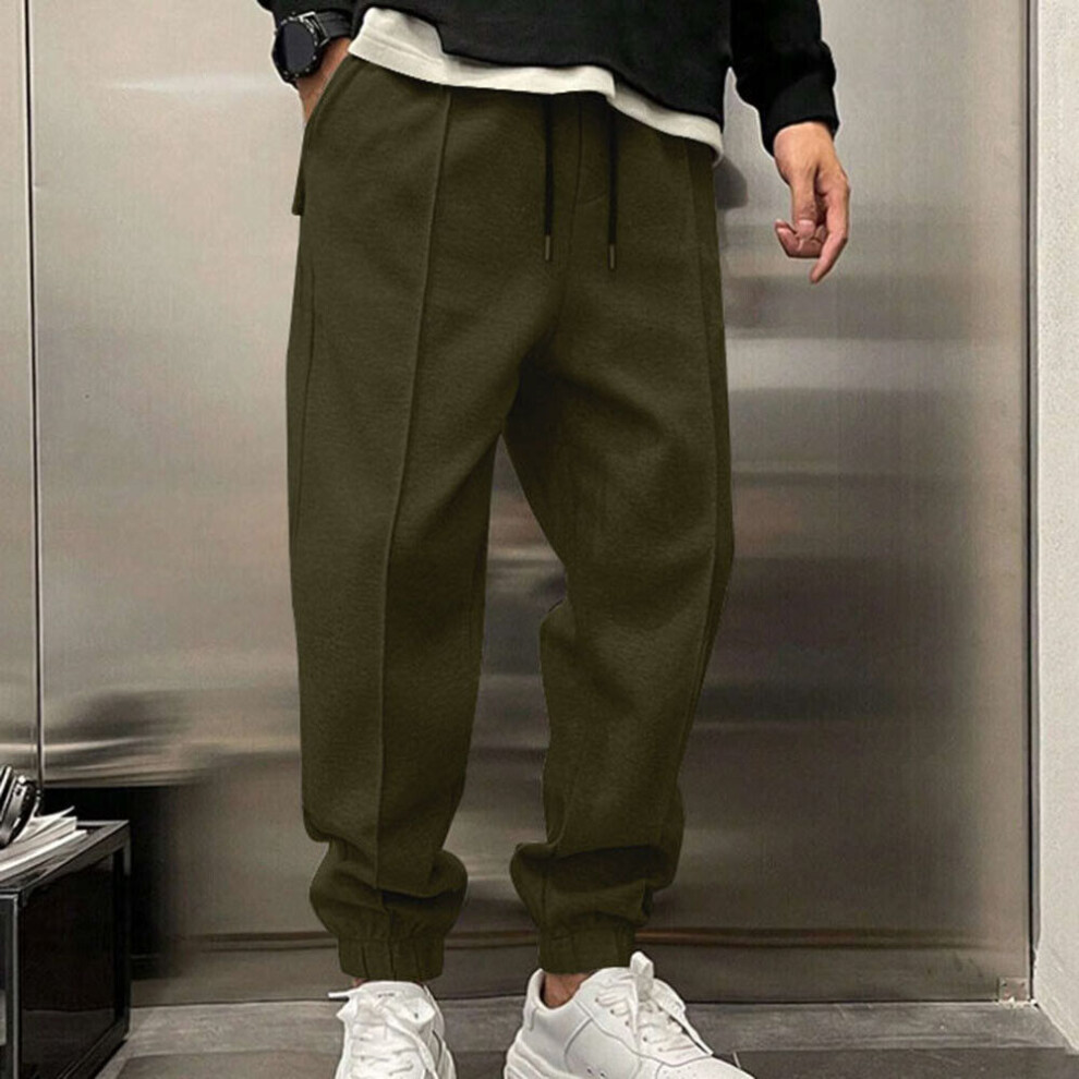 Pantalons De Surv?tement Pour Hommes Cargo Combat Joggers Pantalons De F-army green-2XL