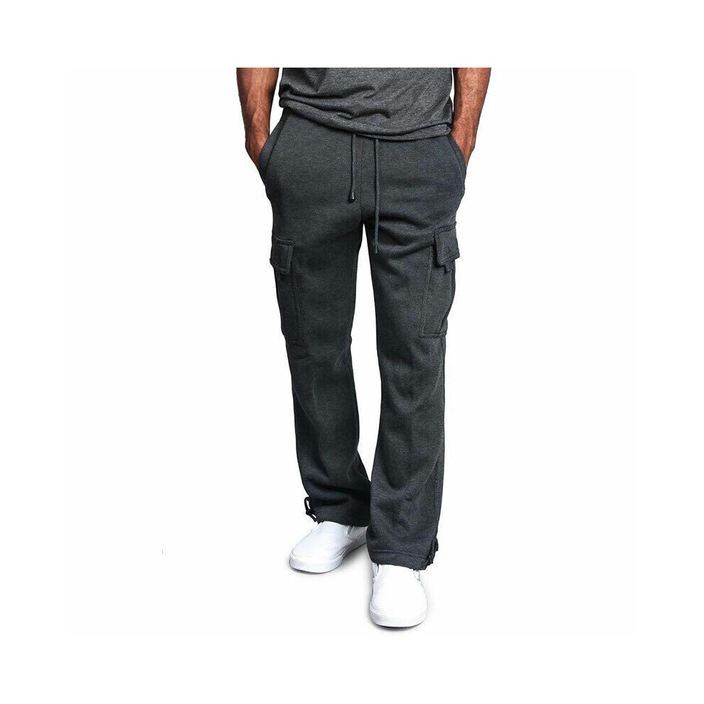 Pantalon De Jogging D?contract? Pour Hommes Pantalon De Surv?tement Avec /-dark grey-XXXL