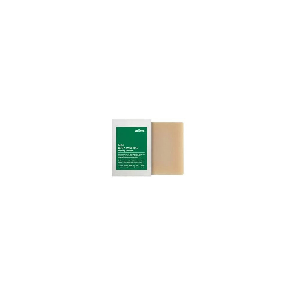 Gruum Sapa Zero Plastic Body Bar - Aloe Vera 95g