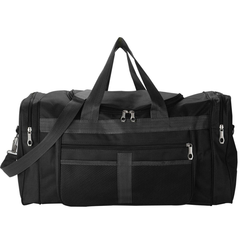 Mens Large Sports & Gym Holdall Bag - SPORTS TRAVEL WORK EQUIPMENT DUFFLE UK