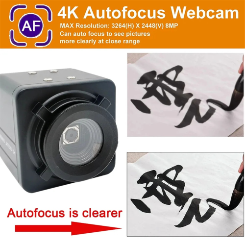 Industrielle 4K USB Webcam IMX179 Sensor OTG UVC Plug & Play 2