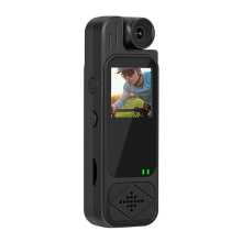 1080P HD Mini Body Camera - Portable DVR with IR Night Vision, 1080p Video, Long Battery, Supports 128GB TF Card