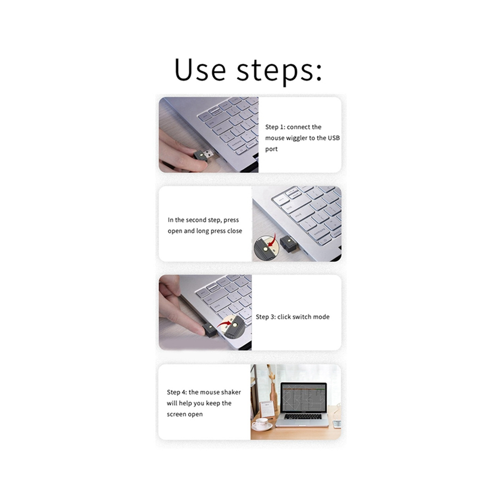 Undetectable Automatic Computer Mouse Mover Jiggler