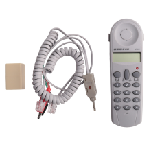 Telephone Phone Butt Test Tester Lineman Tool Cable Set Grey White