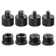 Mic Thread Adapters-5/8 Female to 3/8 Male and 5/8 Female to 1/4 Male
