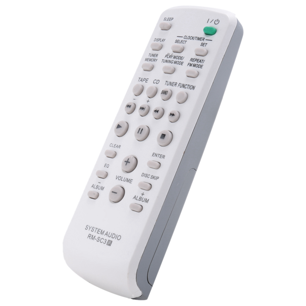 For Cd Hifi System Audio Remote Control Rm-Sc3 Rm-Sc30 Rm-Sc50 White 4853896850329