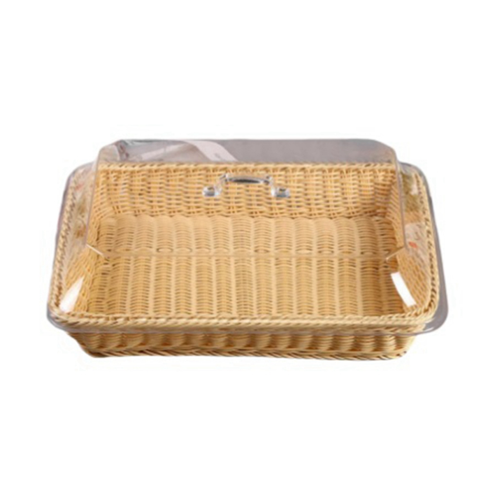 Cesto Con Coperchio,Cesto Con Coperchio Per Alimenti, Beige