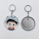 Button Maker Keychains Supplies,58mm/2.25 inch Pin Making Kit 6