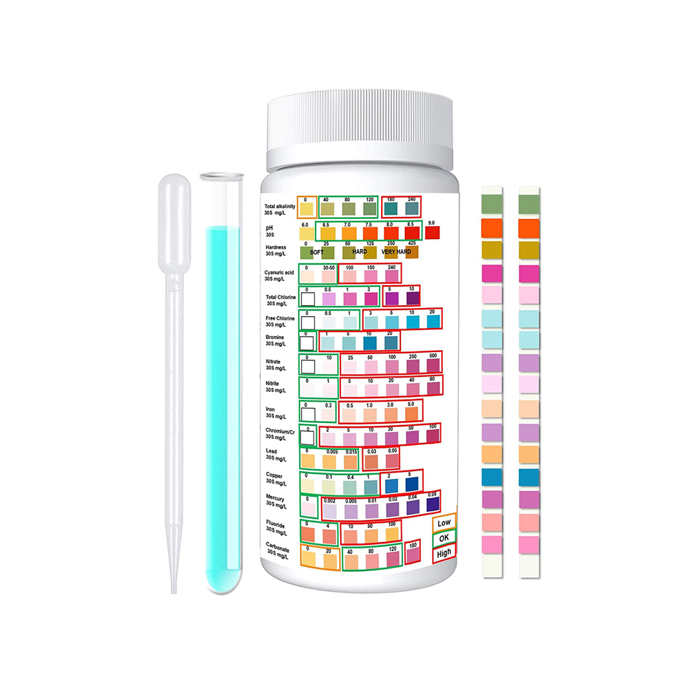 16 in 1 Water Testing Kits for Drinking Water- (50Pcs Test Strips )