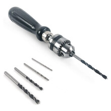 Coffret de forets à main Pin Vise, Mini Twist Drill Bits Set