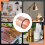 Ρολό φύλλου χαλκού, πλάκα αλουμινόχαρτου 1000mm x 50mm x 0,1mm 2τμχ 7