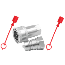 Pikakiinnitys ISO7241-A NPT Hydrauliliitin