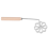 Rosette Timbale Σετ Σιδερένιο με Λαβή για Λουλούδι Gadget Κουζίνας 3