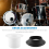 Bass Drum Enhancer ABS Rubber Bass Drum Kick Enhancer, Wit 5