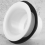 Bass Drum Enhancer ABS Rubber Bass Drum Kick Enhancer, Wit 1