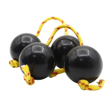 2 Ζεύγη African Aslatuas Shaker Μπάλες Ρυθμικής Μπάλας Ρυθμικού οργάνου