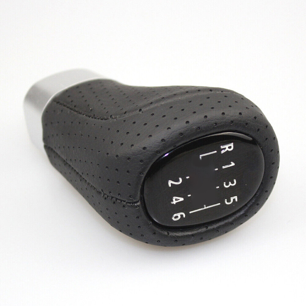 (6 Speed No Label) For Bmw E87 E81 Car Gear Shift Knob Car Transmission Head(5 Speed M Label) Black 9417278679080
