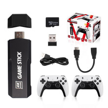 (64G) HD 4K 2.4G Handheld Video Game Console 3D Joystick for Boys Girls (64G)