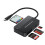 (Type C) USB 3.0 Flash Card Adapter 4 in 1 5Gbps Memory Card Writer 5Gbps (USB3.0) 5