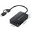 (USB3 dual interface) USB 3.0 Flash Card Adapter 4 in 1 5Gbps Memory Card Writer 5Gbps (USB3.0) 6