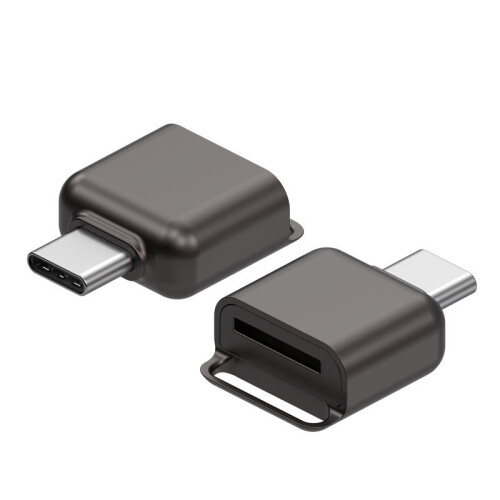 (2Pcs) Type C Micro SD/TF Card Reader USB C TF Card Reader USB C Memory Reader Adapter 1