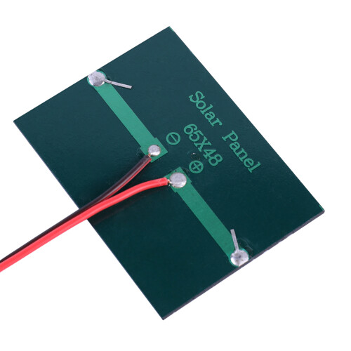 (1PCS) 1 Pc Solar Panel 1W 3V 100MA Solar Cell with Cable for 2-3V Battery Charging 2