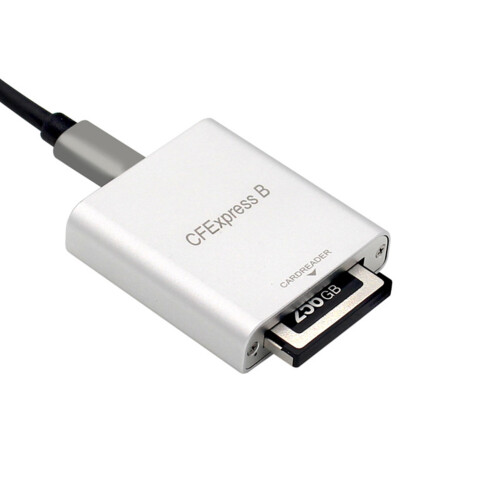 (With CC+AC) CF Memory Card Adapter USB 3.1 Gen 2 10Gbps for MacBook iPad (With CC)