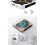 (White) CD Music Player Memory Function Personal CD Player 1200 MAh Battery (White) 1
