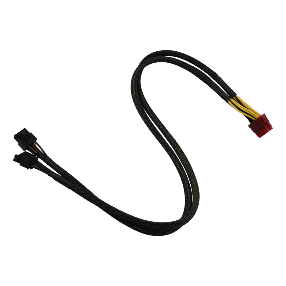 12Pin To Dual Pci-E 8Pin (6+2Pin) Power Cable For Modular Psu 4853896877753