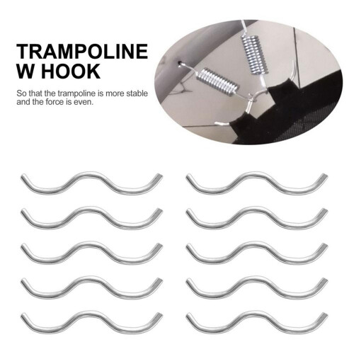 Trampoline W Hooks Trampoline Iron Bar Wire Connector Hook 2