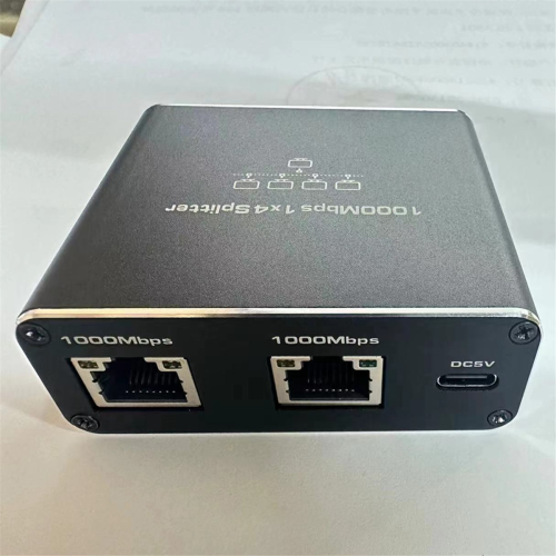 Gigabit Ethernet Splitter 1 em 4 saídas 1000Mbps Internet Cable Splitter 2