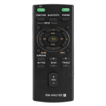 RM-ANU192 Bluetooth Speaker Remote Control for Sound Bar