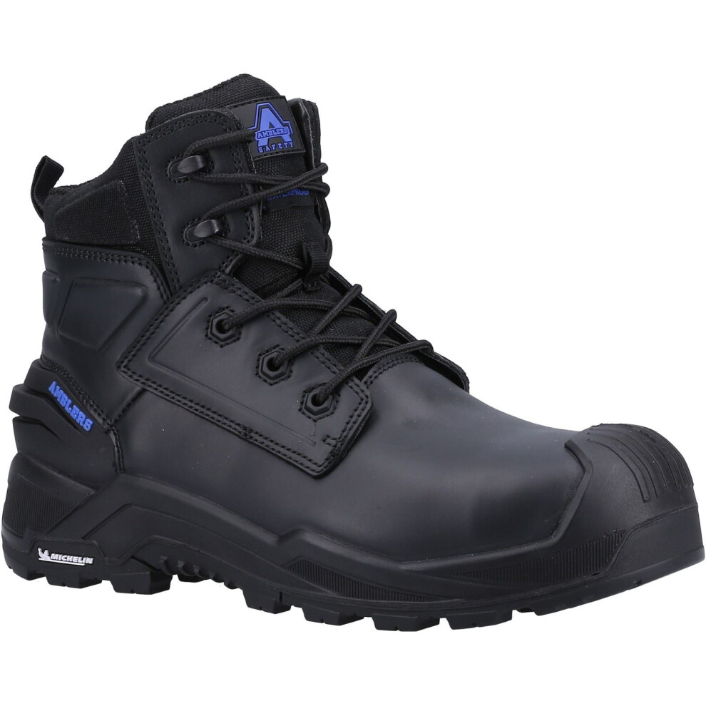 (Black, 14 (Adults')) Amblers Safety 980C Leather Black Safety Boots 5038601078468