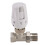 Válvula de radiador termostática de latão de 3/4 polegadas tipo reto DN20 6