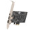 Scheda controller PCI Express x1 PCI-E FireWire 1394a IEEE1394 a 3 porte 7