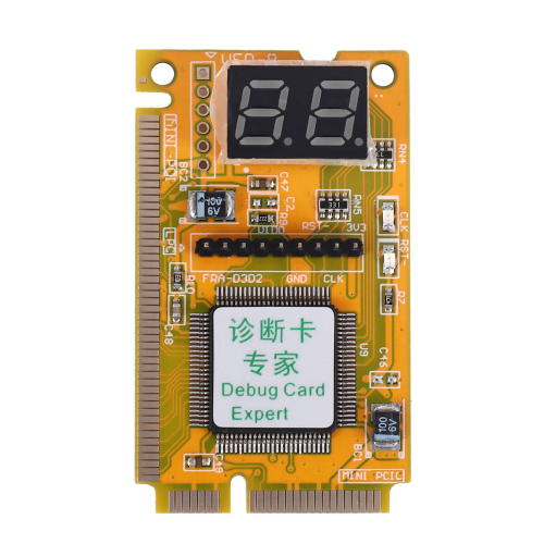 3 in 1 Debug Card Mini PCI PCI-E LPC PC Laptop Analyzer Tester