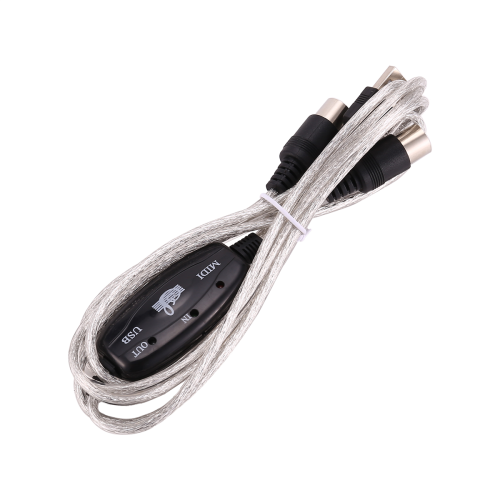 Μετατροπέας καλωδίου 5 ακίδων USB σε MIDI για ηλεκτρονικά όργανα πιάνου 1