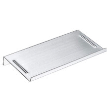 Wall Mount Stainless Steel Bathroom Toilet Small Phone Holder Silver