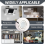 12V DC 2W Range Hood Lights with EL Socket Male 6
