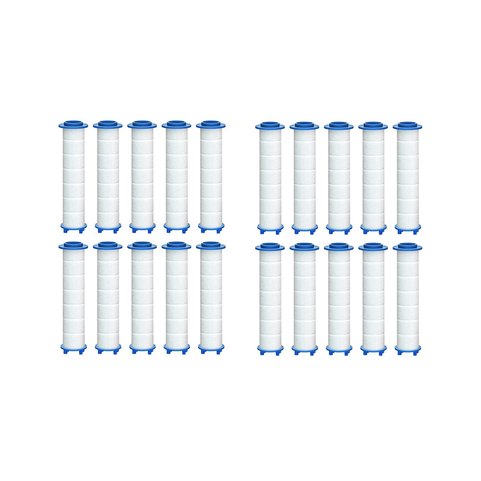 20 Pezzi Di Filtro Doccia Di Ricambio Per Acqua Dura