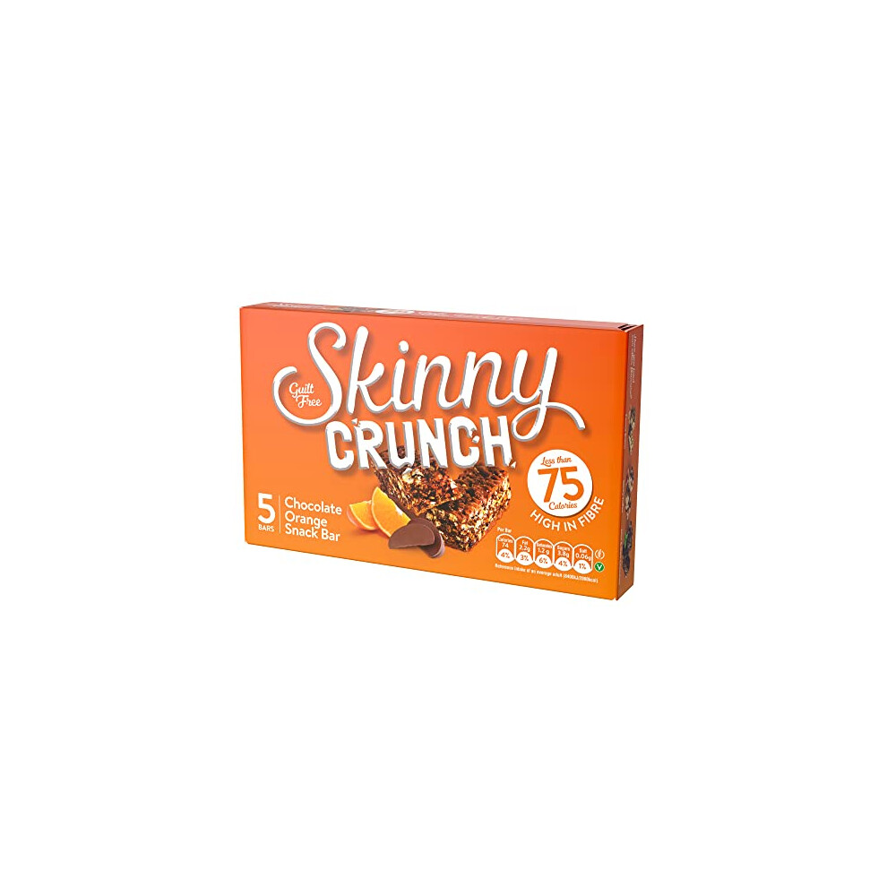 Skinny Bar Orange Skinny Crunch Snack Bars 10X5x20g