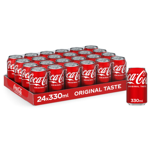 Coca Cola Coca-Cola Original Taste 24 x 330ml Cans