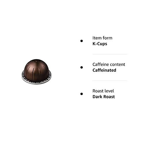 Nespresso Nespresso VertuoLine Intenso Coffee Machine Pods, 10 Count (2 Pack) 2