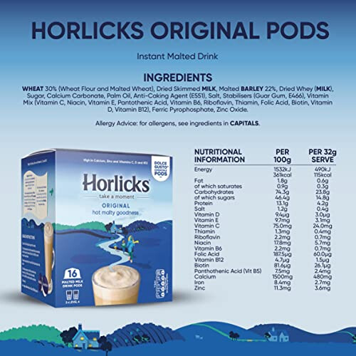 Horlicks Dolce Gusto Compatible Pods (Original, 48 Pods) 2