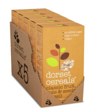 Dorset Cereals Classic Fruit, Nuts & Seeds Muesli | Healthy Breakfast Cereal | Vegan | High Fibre | 5 PACKS of 600g