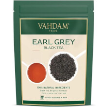 VAHDAM, Earl Grey Tea Loose Leaf 340g (170+ Cups) Citrusy & Delicious Black Tea Blended With Pure Oil Of Bergamot | Unblended Single Origin Black